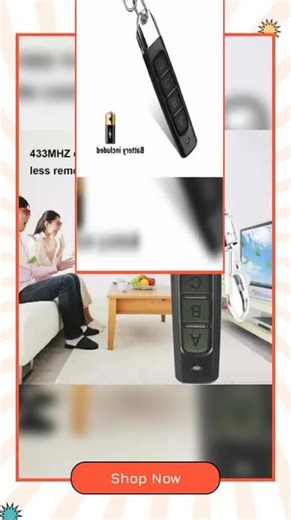 433MHZ Remote Control Garage Door Opener Clone