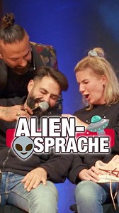 ALIEN-SPRACHE 👽🤭 #hypnose #showtime #tour #aliens #unterbewusstsein (Inhalt: Auszug aus unseren Shows) | Mr Yasin