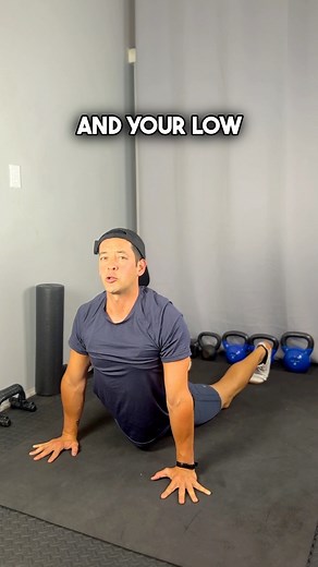 If you only add one movement to your morning routine, make it this one.Start in a plank.Push back into an A-frame to stretch your hamstrings and calves.Return to plank and let your hips descend as you open up your chest and squeeze your glutes.This flow strengthens your wrists, shoulders, and low back while opening up your pecs and the entire back of your body.It’s basically the human version of a cat stretch.Do it every morning for a few rounds and your body will thank you. | Personal Trainer A