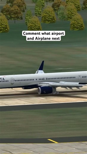 This Delta pilot made it look effortless #smoothlanding #shorts