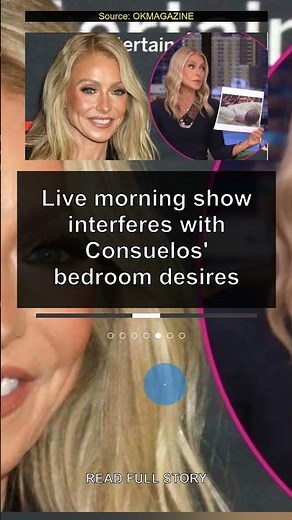 Kelly Ripa's Husband Reveals Morning Talk Show Interferes With Intimacy