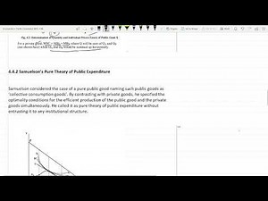 Lindahl’s Equilibrium Model and Samuelson’s Pure Theory of Public Expenditure MEC 106 Unit 4