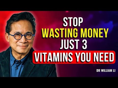 The ONLY 3 Vitamins You Need for Better Leg Circulation | Dr. William Li