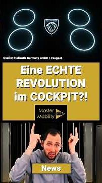 THE COCKPIT OF THE FUTURE?! Peugeot shows the Polygon Concept with digital steering & Hypersquare! 😳