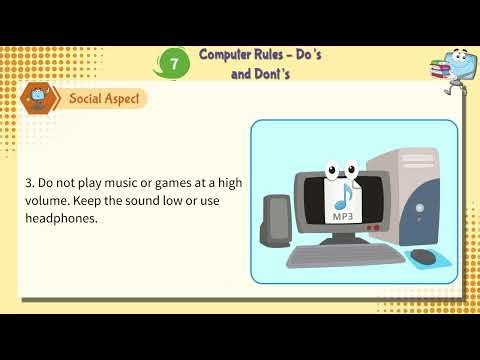 Computer Science -1 | Computer Rules – Do’s and Dont’s | Chapter_7_3