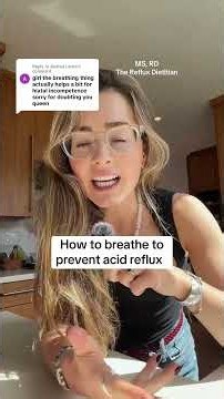 When you learn how to diaphragmatic breathe and strengthen your lower esophageal sphincter 📚