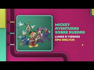 Mickey Aventura Sobre Ruedas La Hora Sorprresa Promo Disney Junior LA