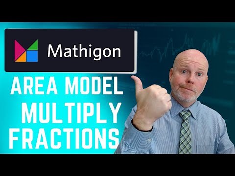 Using Mathigon to multiply fractions with the area model