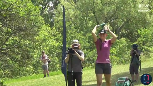 8.7K views · 227 reactions | After a weekend off of disc golf last weekend, Paige Pierce came ready to play! 110 FT between these 2 putts and she'll be on the lead card tomorrow only 1 stroke back from the lead | Disc Golf Pro Tour | Facebook