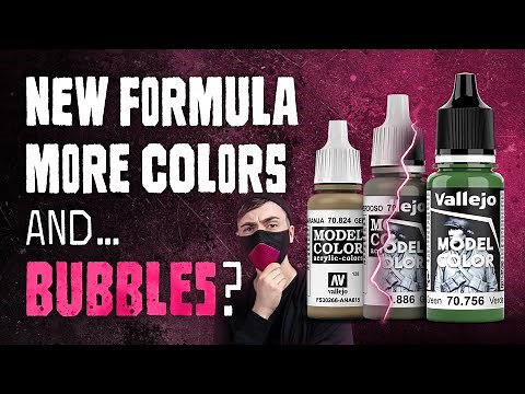I review all 220 NEW Vallejo Model Colors (the good, the bad, the bubbles)