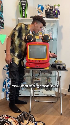 Khleo Thomas | I got the matching DVD/VCR player for my Mickey Mouse TV! I love retro tech! What should I try to collect/complete next? Any suggestions?... | Instagram