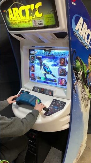 Arctic Thunder Arcade Lot #312 in our 2022 Christmas Auction BidderBros.com