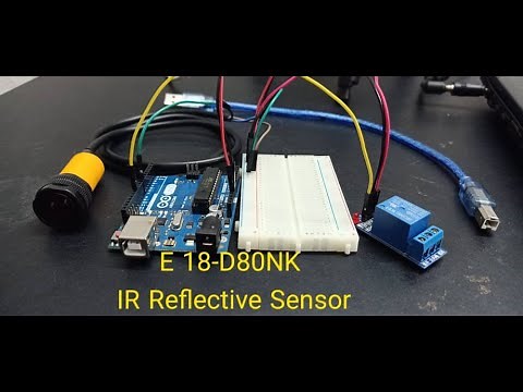 How to use E18-D80NK IR Reflective Sensor