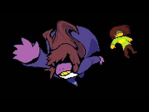Kris and Susie Falling Scene | Deltarune