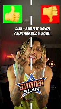 GOOD vs BAD SUMMERSLAM THEME SONGS! 🟢🔴 #wwe #summerslam