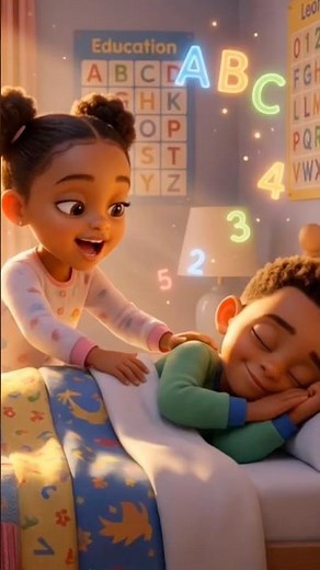 Learning short movie wake up and go to school #kidsentertainment