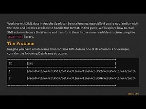 How to Read and Extract XML Data from a DataFrame in Spark using spark-xml