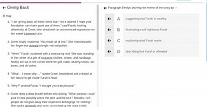 Paragraph 9 helps develop the theme of the story by:A. sugges... | Filo