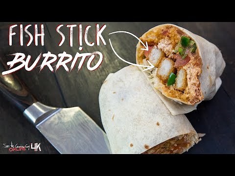 Easy Fish Stick Burrito | SAM THE COOKING GUY 4K