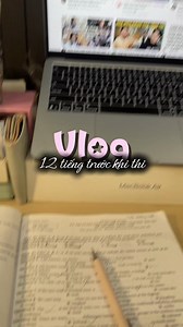 Vlog 12 tiếng trước khi thi khảo sát của Phương Linh