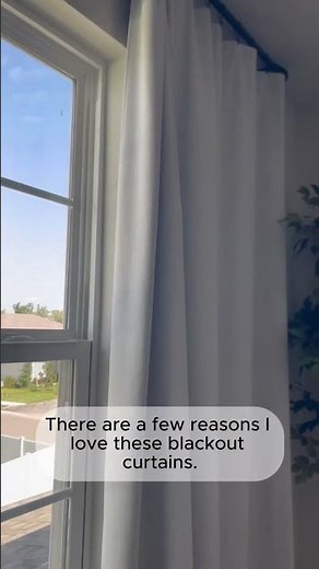 Best Blackout Curtains on Amazon | Linen Blend Neutral Colors