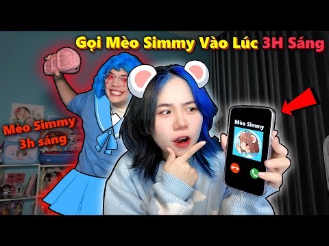 Đừng Gọi Mèo Simmy Vào Lúc 3H Sáng Vì Nó Siêu Kinh Dị Trong Roblox !!