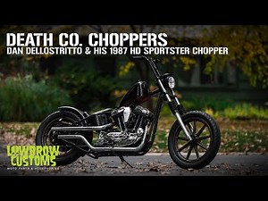Dan Dellostritto's 1987 Harley-Davidson Sportster and Death Co. Choppers