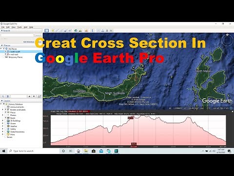 How To Create Cross Section In Google Earth