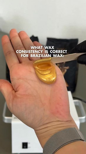 Choose the right consistency for Brazilian waxing #estheticianlife #italwaxusa #waxingtips #waxingtipsandtricks #hairremovalwax | ItalWax USA