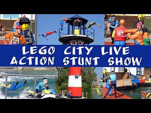 LEGO City Live 2025 Action Stunt Show at LEGOLAND Windsor