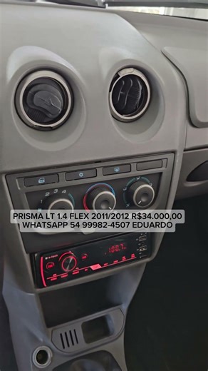 Prisma LT 1.4 Flex 👍 2011/2012 ☎ 54 3344-1400 #prisma #chevrolet #chvroletprisma #gm