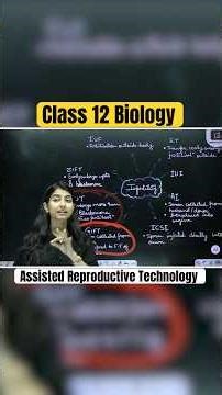 Assisted Reproductive Technology Explained ✅ #drishtischool #class12biology #shivanimam