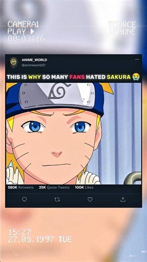 SAKURA HUGGED SASUKE... AND FORGOT NARUTO WAS EVEN THERE 😢