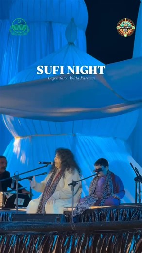 Abida Parveen_s performance at the Sufi Festival on 19th February was a divine experience_ blending the essence of Sufi tradition with timeless emotion_ unit _ #Foryou #viral #abidaparveen