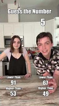 I SHOULD'VE KNOWN! Guess My Number Game Challenge with @BrynLamanna