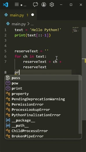 reverse string in Python