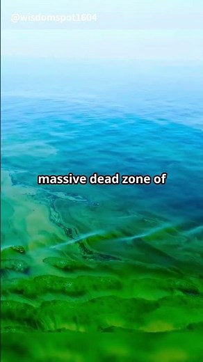 Gulf of Mexico's Dead Zone Explained! #facts #gk #deadzone