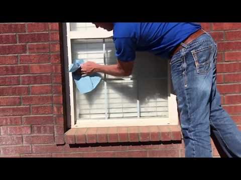 How to remove hard water stains from your windows?