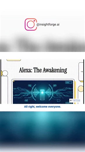 Insightforge | AI & Data Science on Instagram: "What actually happens in the split-second after you say "Alexa"? 🎙️⚡️ It isn’t just a microphone recording you. It’s a massive orchestration of physics, local neural networks, and cloud intelligence waking up from a digital slumber. In the first episode of our new series, "Alexa: The Awakening," we are tearing down the System Design behind the world’s most popular voice assistant. Here is the engineering breakdown: 1️⃣ The Sentinel Mode: How low-p