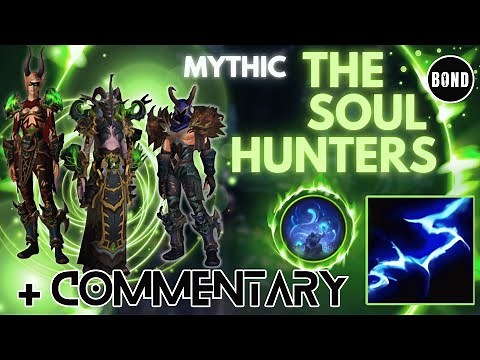 Mythic Soul Hunters w-Commentary - Farseer Elemental Shaman Raid Guide - TWW 11.2