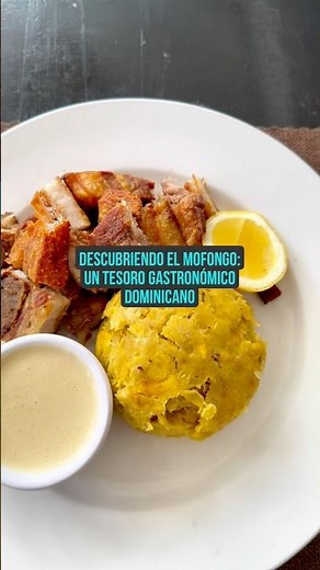 Descubriendo el Mofongo: Un Tesoro Gastronómico Dominicano #shorts