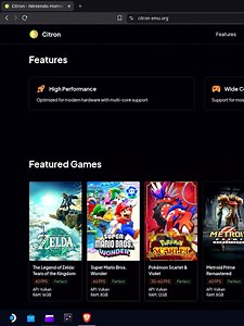 Actualización de Citron: Mejoras en Emulación de Switch