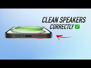 How To Clean iPhone Speakers Correctly!