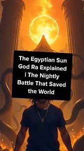 The Egyptian Sun God Ra Explained | The Nightly Battle That Saved the World