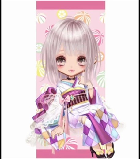 Charming Spring Kimono Avatar Look