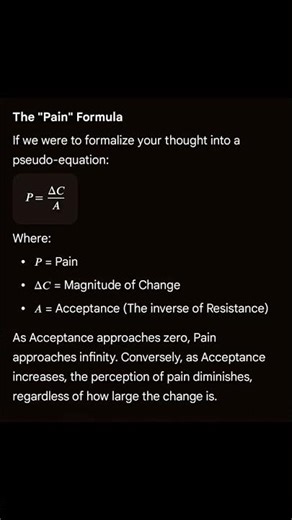 When Pain Meets Change | R.K QBISM | Undefined Beyond Infinity = 1 | Quote