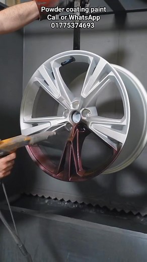 Powder coating paint. #hitpaint #powdercoating #watercoating #booth #Bangladesh | Ripa Metal Work