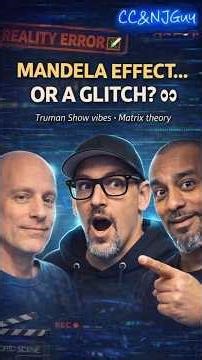 Mandela Effect Explained? Glitches in the Matrix & Truman Show Theory 🤯
