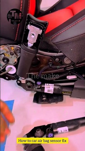 How to car air bag sensor fix #automobile #carrestorationproject #carpart