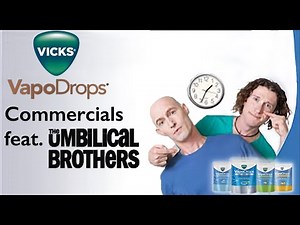 Vicks VapoDrops Commercials (feat. The Umbilical Brothers) Compilation